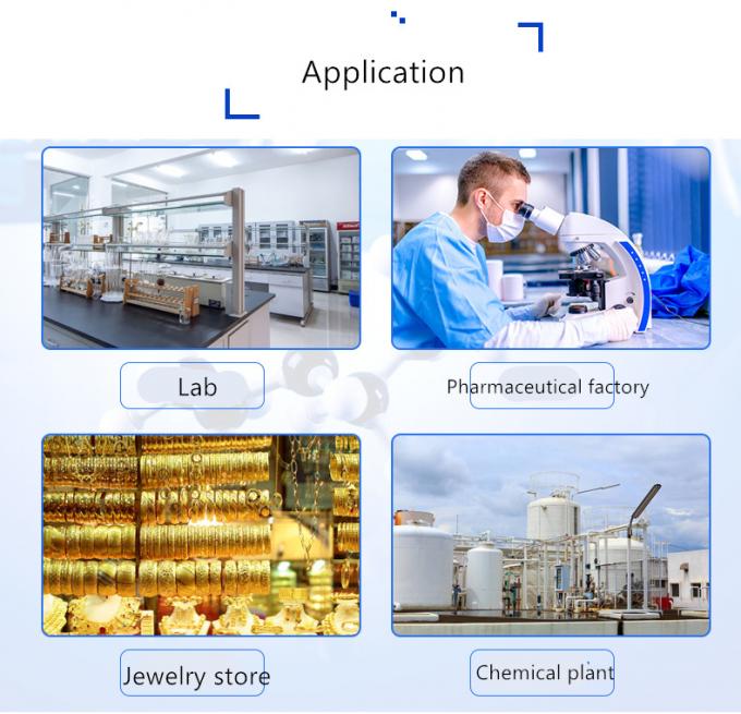 equilibrio di conteggio analitico elettronico della bilancia dei gioielli dell'oro di alta precisione di 1200-10200g 0.01g 10