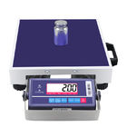 Blue Portable Industrial Floor Scales Aluminum Alloy Digital Shipping Scale