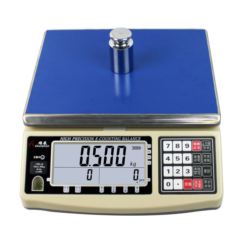 High Precision Counter Weighing Scale Corrosion Resistant With SS Plate