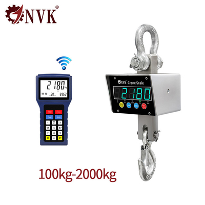 NVK Piccole scale da 100 kg-2T di acciaio inossidabile con dispositivo wireless
