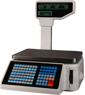 LB-15 Label Bill Printing Barcode Digitale Scale per Supermercato